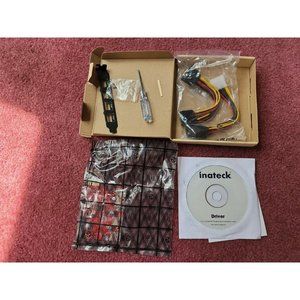 New w/opened box Inateck 4-Port USB 3.0 PCIe Express Card, KT4001 / KTU3FR-4P